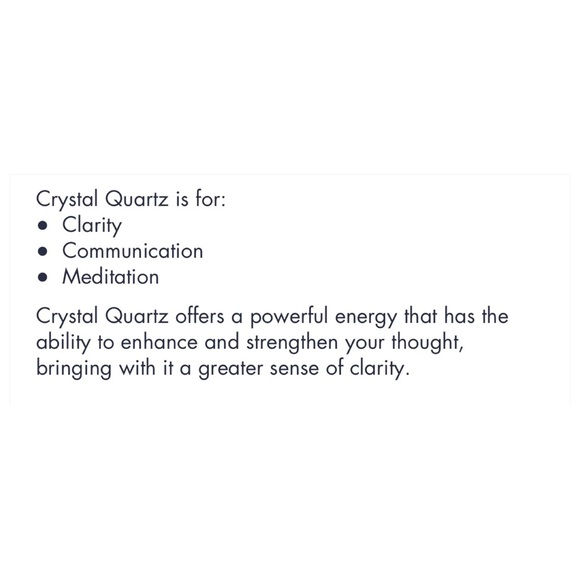 Gorjana NWT ✨ Power Gemstone Beaded Bracelet / Crystal Quartz - Picture 3 of 9